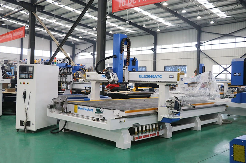 Blue Elephant woodworking 3D CNC Router for Furniture Engraving Machine Taiwan SYNTEC control system | Инструменты