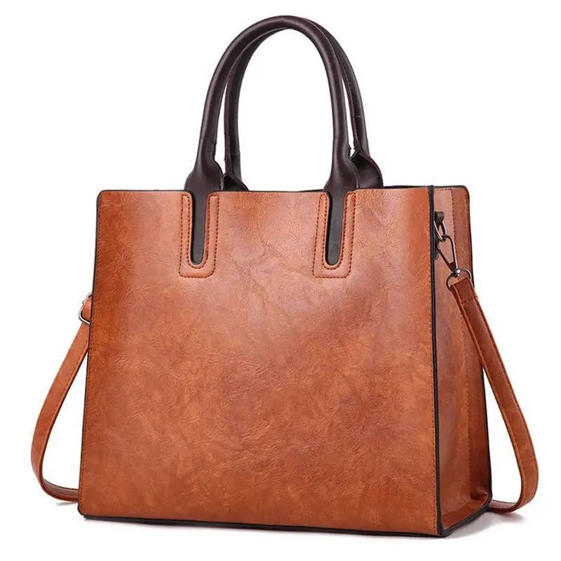 

New Fashion Leather Handbags Big Women Bag High Quality Casual Female Bags Trunk Tote Brand Shoulder Bag Ladies Large Bolsos