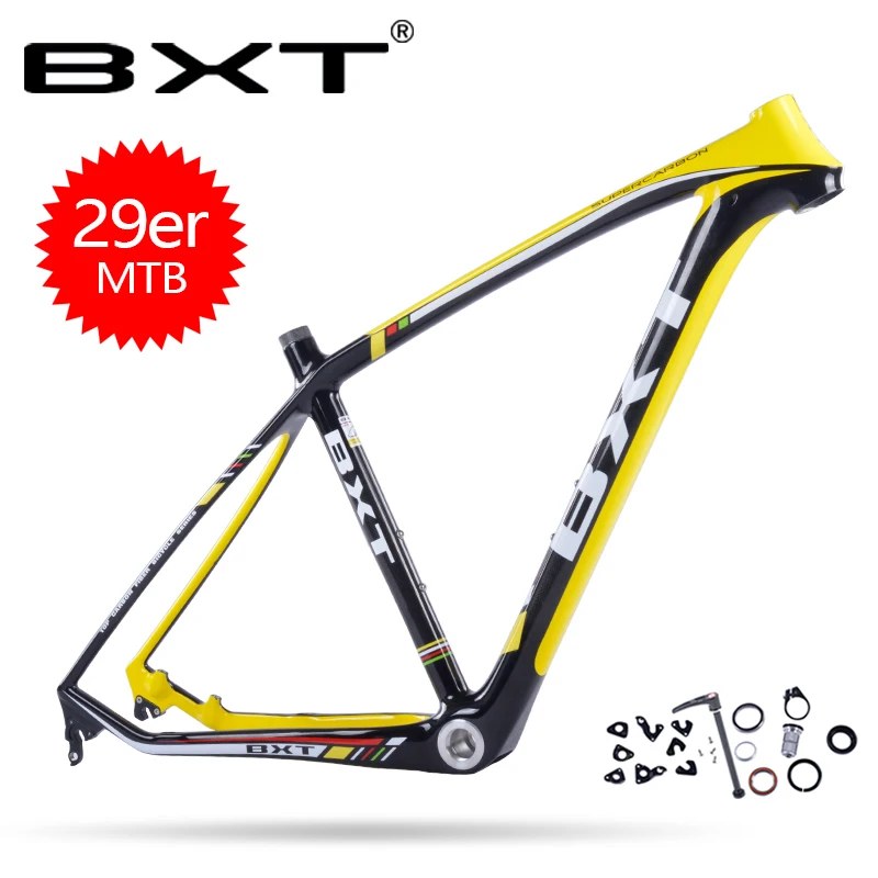 BXT 2018 новые продукты дешевая карбоновая рама mtb велосипедная Размер 15 5 20 дюймов