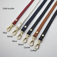 55cm detachable handle replacement bags strap for women girls genuine leather shoulder bag accessories gold buckle belts