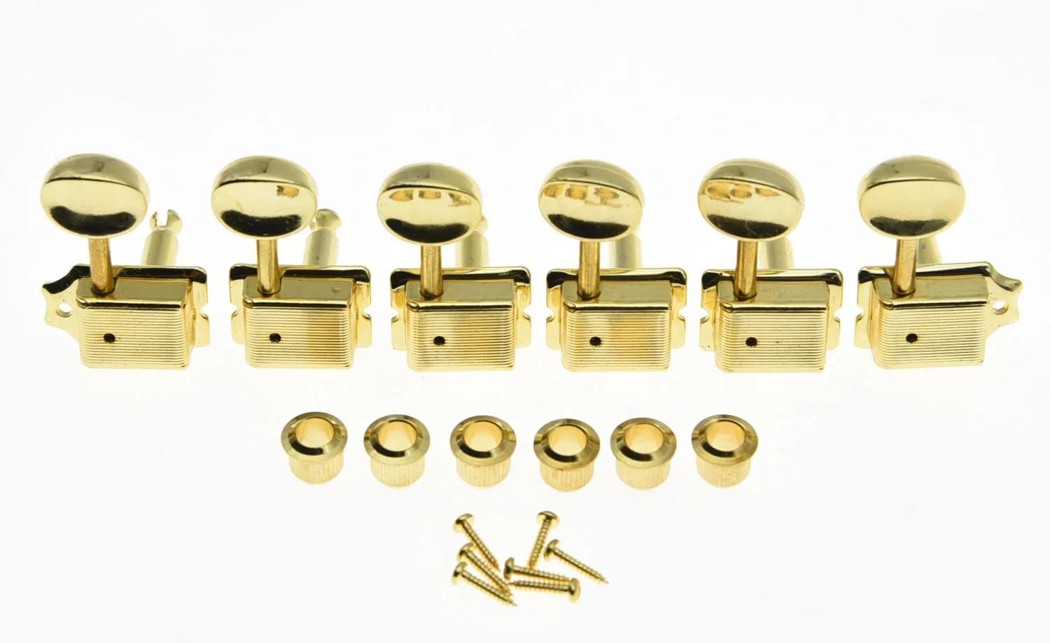 Фото KAISH винтажные ключи для настройки гитары, тюнеры для гитары ST TL Gold №1