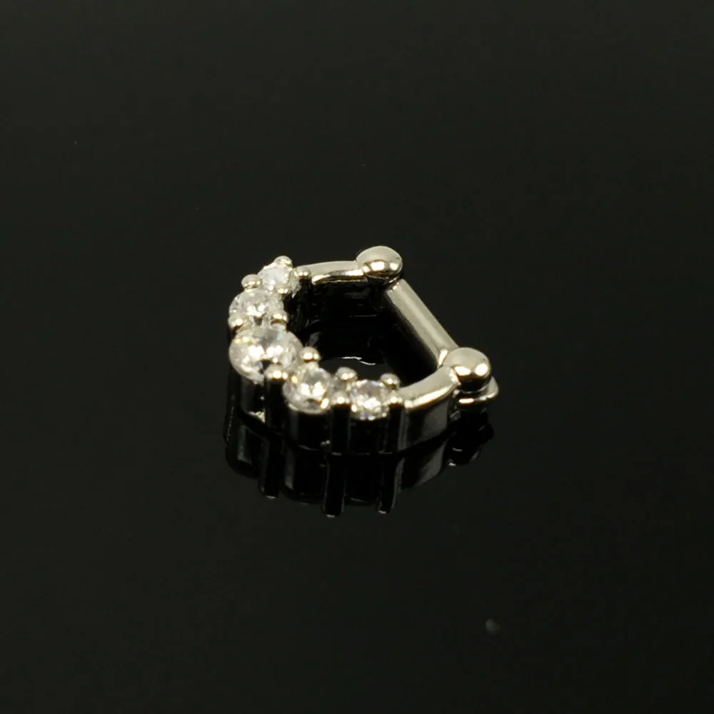 1 шт. женское украшение для пирсинга носа 14 г 6 мм|ring letter|ring jewelry display standring base |