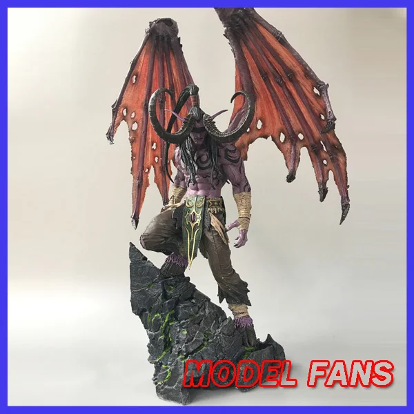 Модели вентиляторов в наличии на складе! Иллидана 60 см Высота gk Смола Статуя