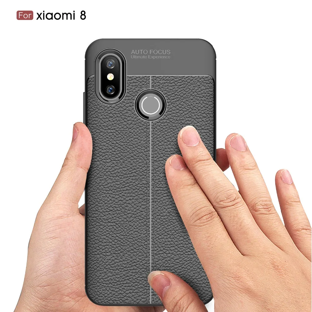 Rjust мягкий чехол TPU для Xiaomi mi 8 SE 6 5X 6X Примечание 3 Макс 2 X S ультра тонкий кожаный