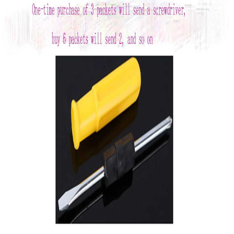 

Small yellow croaker plastic expansion tube screw connector M6*30 expansion tube + stainless steel / color zinc screw (50 sets)