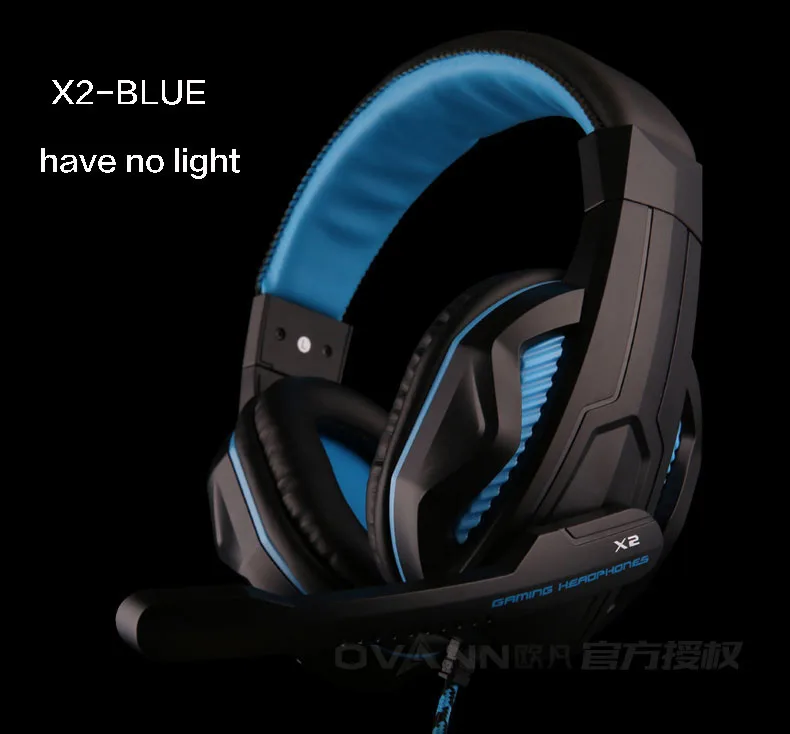 Игровой Гарнитуры На ухо Наушники Повязка с Микрофоном Микрофон PC Свет Бас