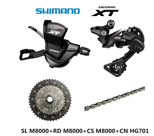 Shimano Deore XT M8000 указано MTB горный велосипед набор велосипедных компонентов 1x11 Speed 40 т
