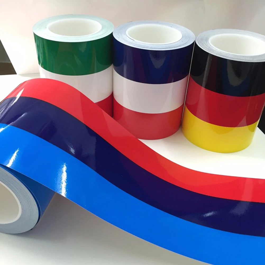 1 м флаг итальянский боковая гоночная полоса три цвета крыша капот скутер