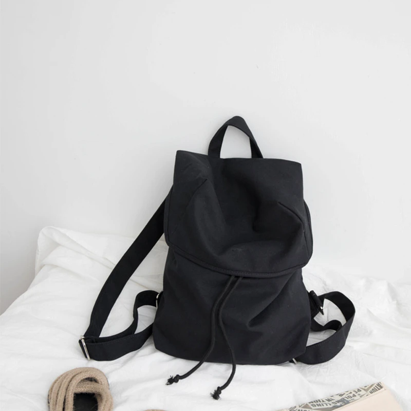 Youda унисекс однотонный рюкзак из парусины простой темперамент студенческий