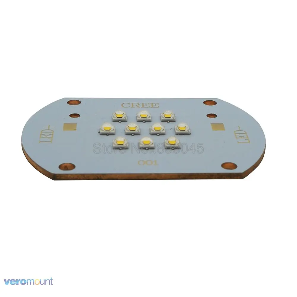 30 Вт Cree XLamp XP-E2 XPE2 10 светодиодов теплый белый 3000 К DC30-36V 1000мА многокристальный