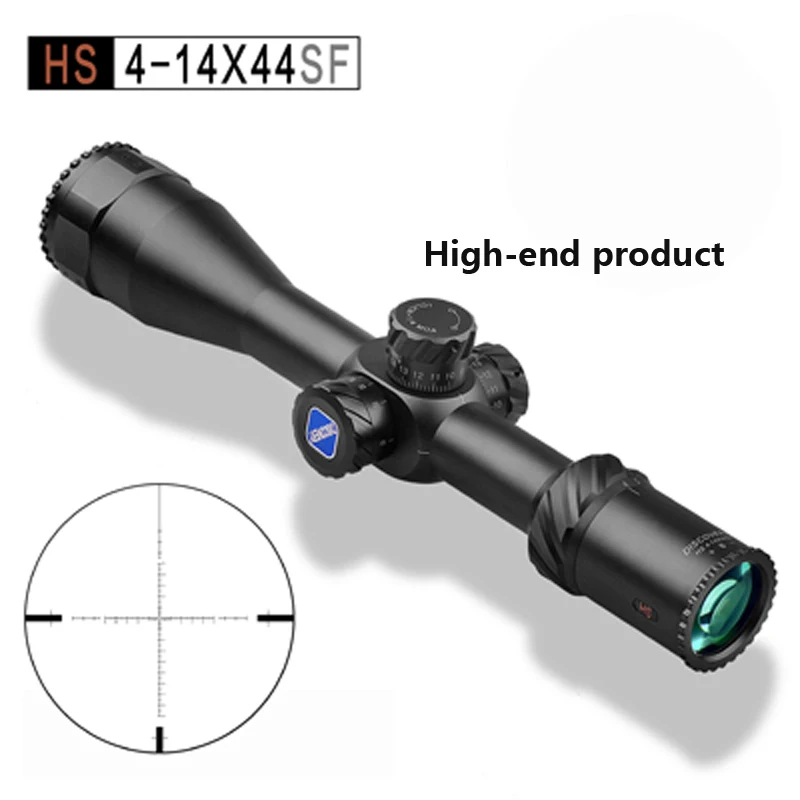 Новый продукт Discovery HS 4 14X44SF FFP MOA Jacht Schieten прицел HD объектив Пистолет Аксессуары|optic