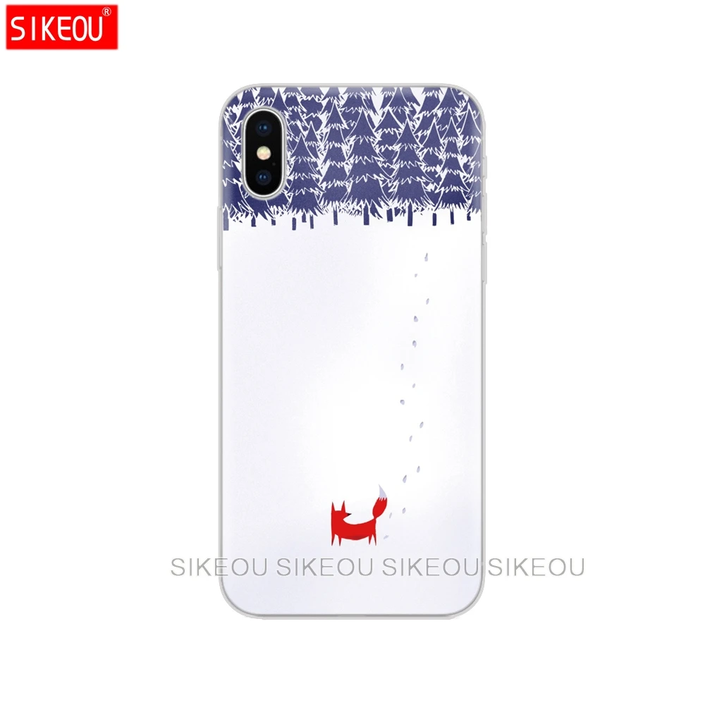 Силиконовый чехол для телефона Iphone 6X8 7 6s 5 5s SE Plus 10 XR XS Max милый Кот Милая