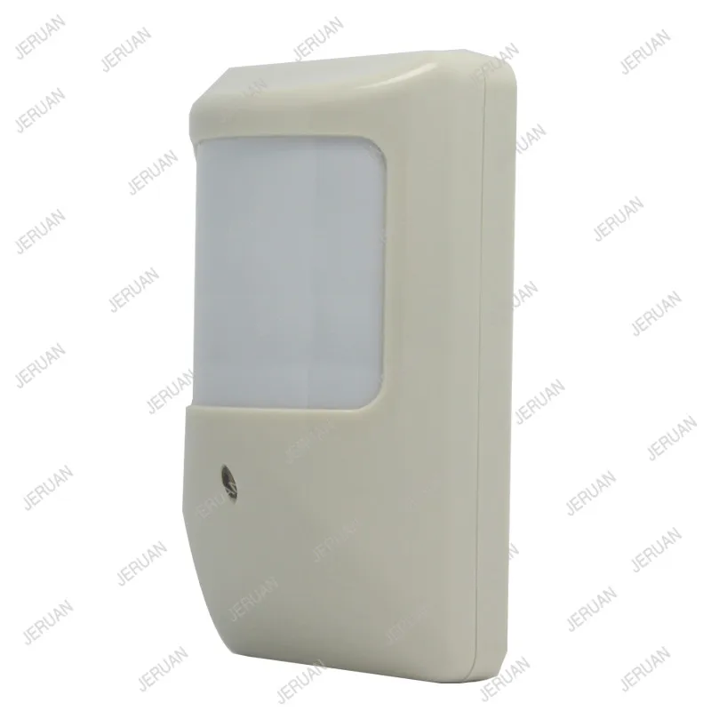 JERUAN мини-двойной инфракрасный детектор проводной PIR датчик анти вор Крытый пассивный инфракрасный детектор движения нет/NC опционально
