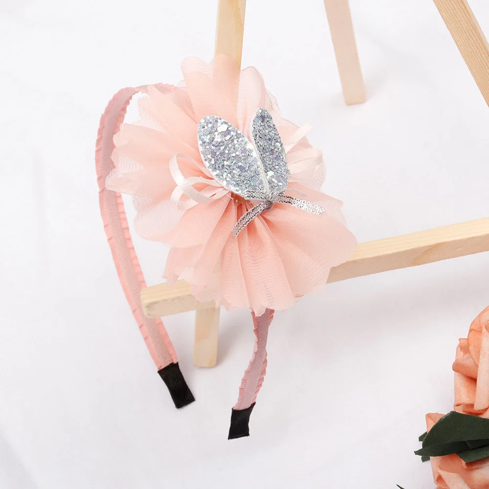 Oaoleer женские аксессуары для волос резинки для волос для девочек резинки для волос из органзы с бантом с зубами полосы цветочный ободок для волос, для девочек аксессуары для волос - Цвет: 11