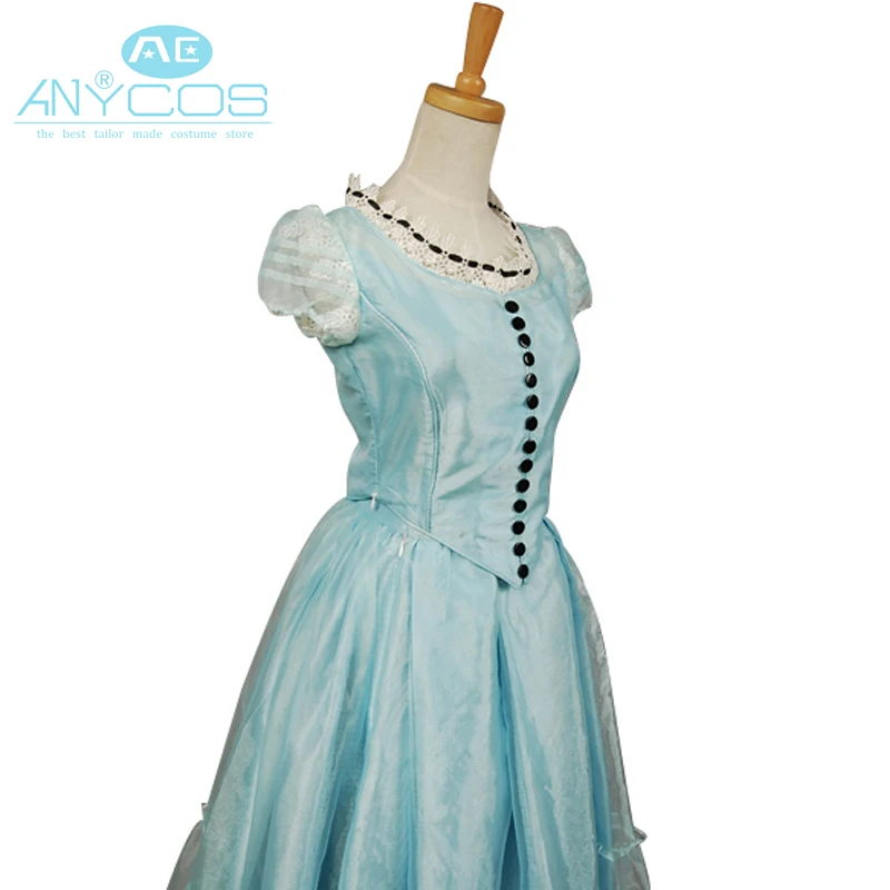 Костюм тима алисы синее платье на хэллоуин костюмы для косплея женщин заказ|cosplay