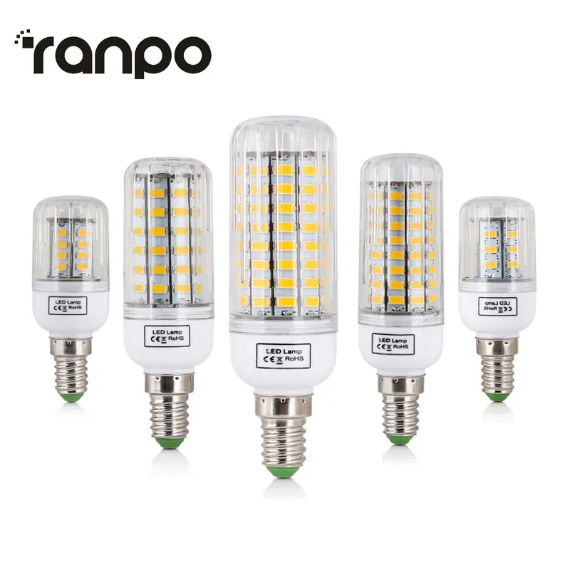 1 шт. E27 E14 220V светодиодный лампы SMD 5730 кукурузы светильник 24 165 s LED люстра Lamparas Bombillas