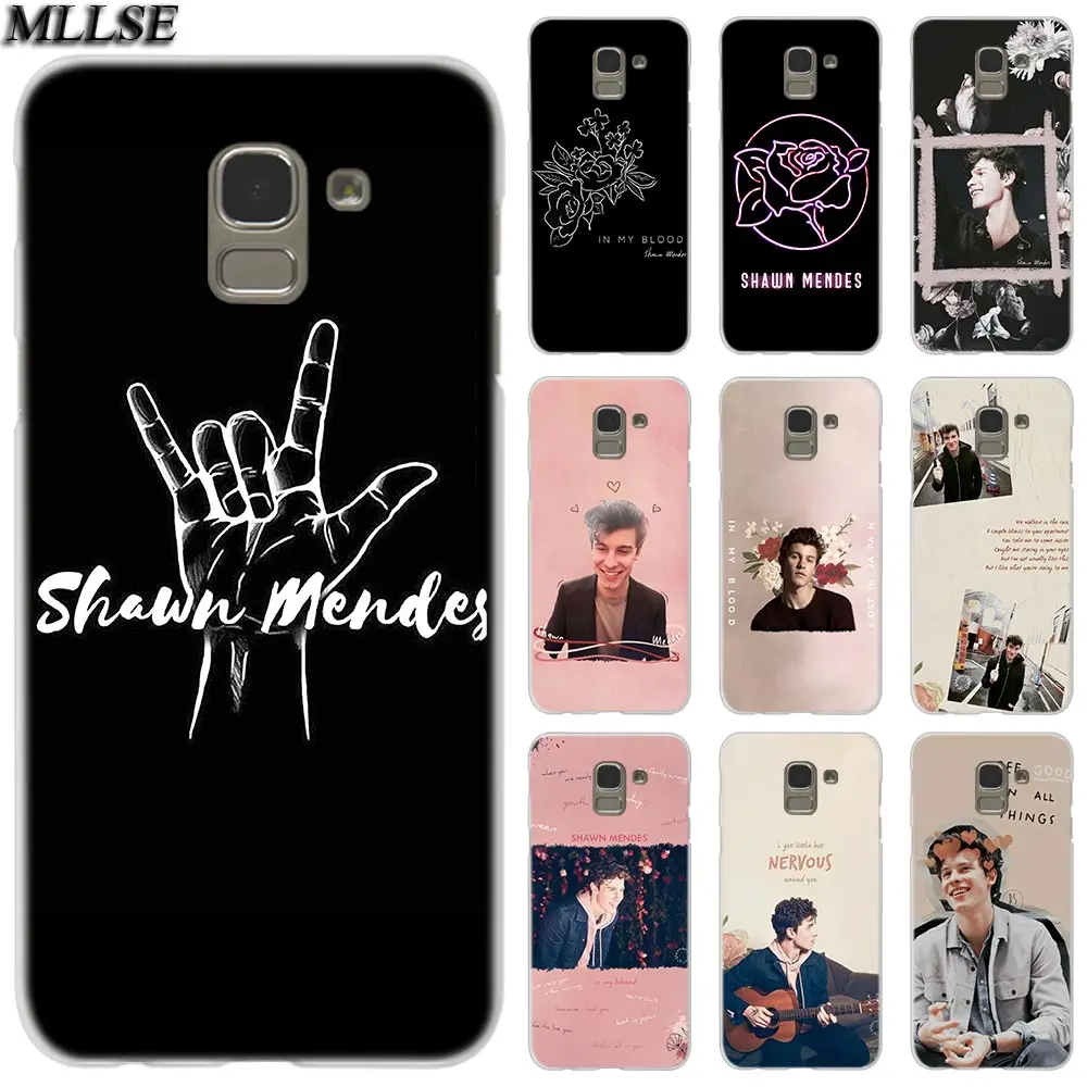 MLLSE Shawn Mendes розовый художественный Прозрачный чехол для samsung Galaxy J2 J4 CORE J3 J5 J7 EU J8 J6 J4 Plus J7 Prime