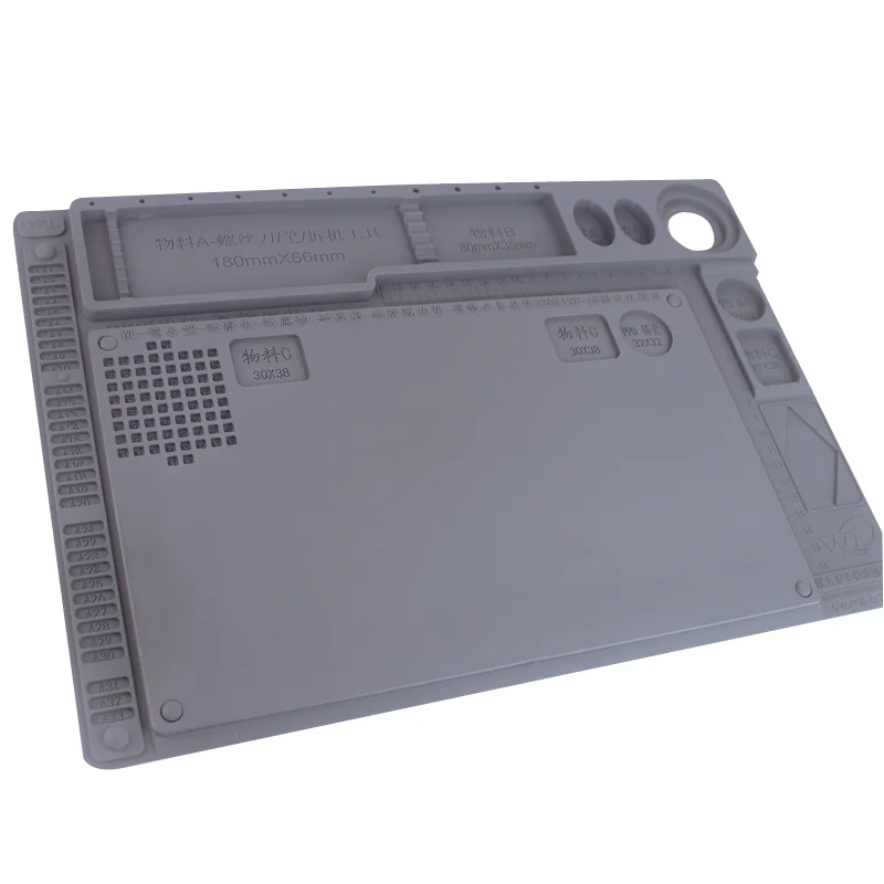 ОУР Теплоизоляционный паяльный коврик BGA паяльная станция Ремонт силиконовый