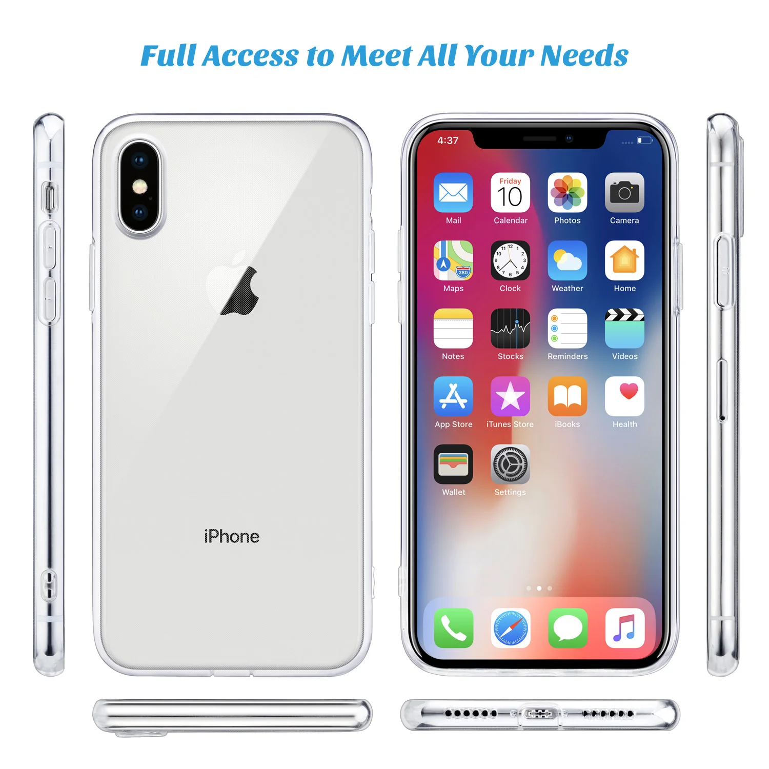 WLMLBU For 7 7Plus 8 8Plus X XS MAX XR Transparent Phone Case iPhone 5 5s SE 6 6s 6Plus 6sPlus Clear Silicon Soft TPU |