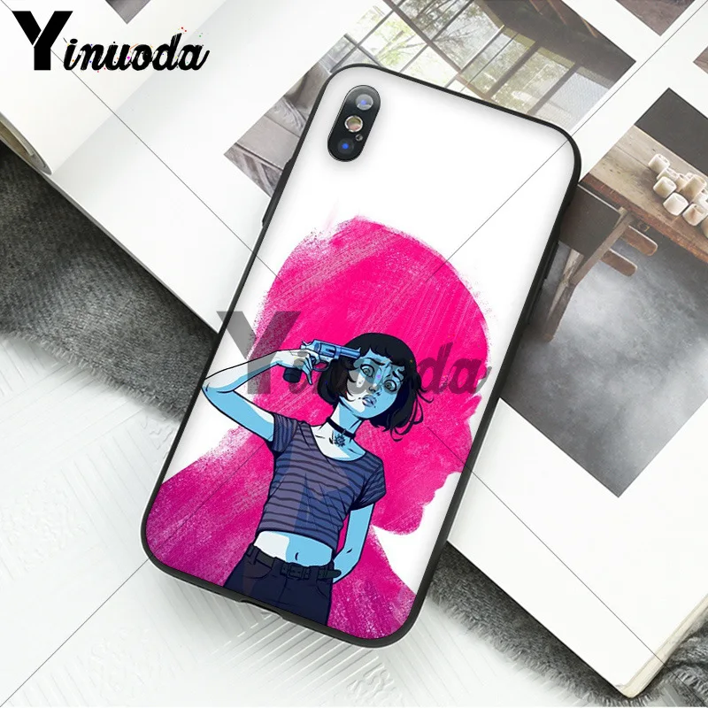 Yinuoda Leon Matilda Natalie Portman DIY Окрашенные красивые аксессуары для телефонов Чехол iPhone 5 5Sx