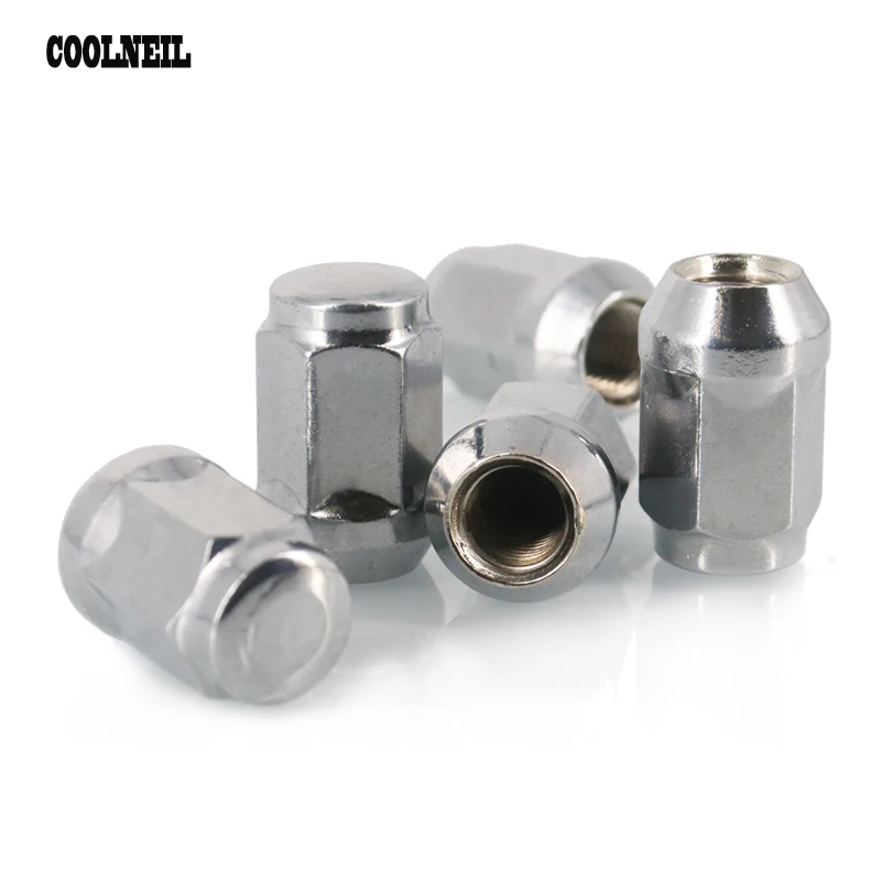 4pcs 35MM Universal Car wheel screws nuts HEX19 steel tire M12X 1.5 /1.25 mm | Автомобили и мотоциклы
