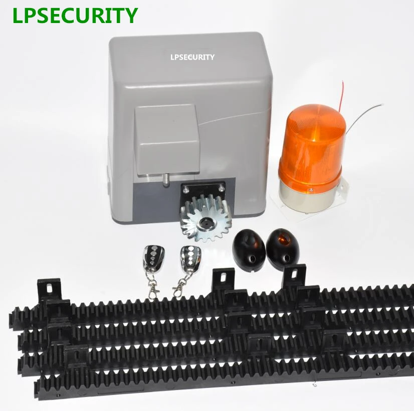 Электрическая автоматическая открывалка для раздвижных ворот LPSECURITY двигатель 600