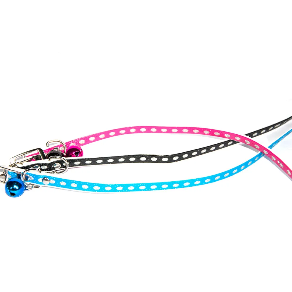 Милый Кот для домашних питомцев котенка собаки ошейники с колокольчиками