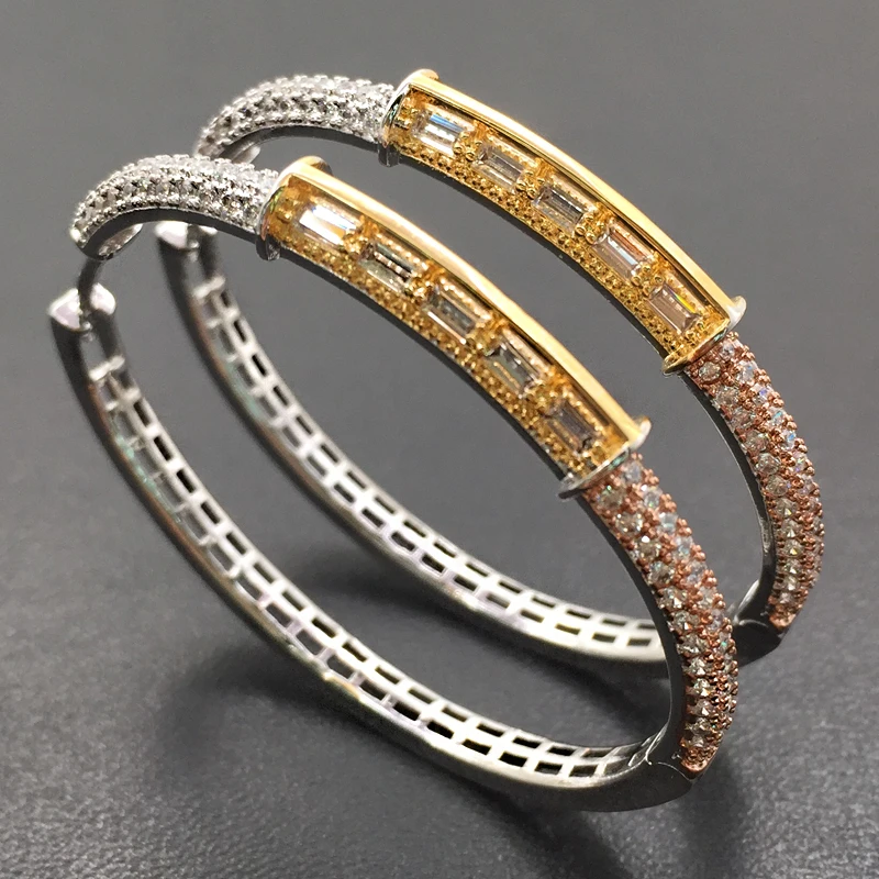 Lanyika модные ювелирные изделия Изысканные круглые большие петли для ушей