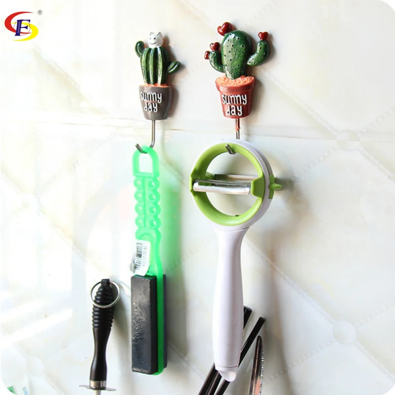 Нержавеющая сталь милый небольшой ванной горшок крюк номер крючок для одежды