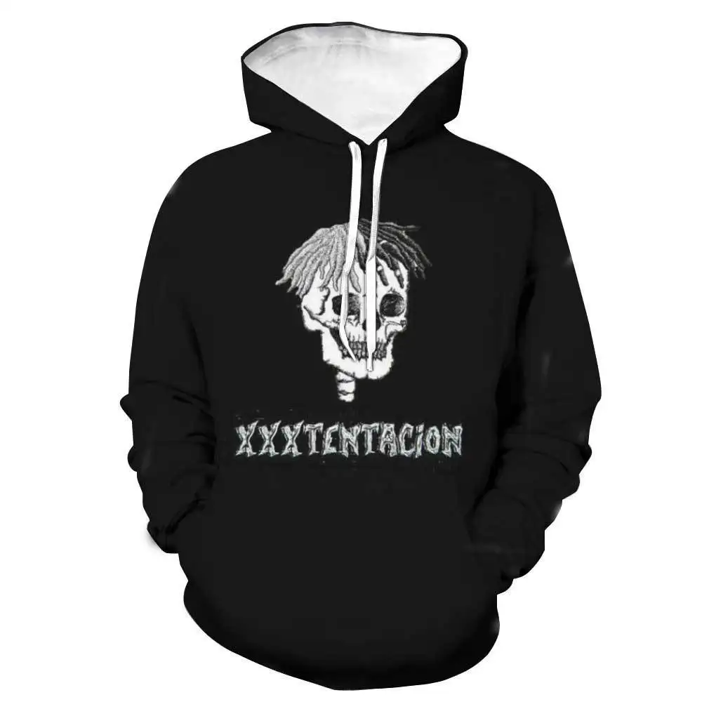 Горячая поиск Рэппер XXXTentacion для мужчин/для женщин уличная хип хоп стиль свитер с