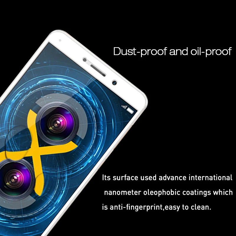 Защитное стекло с полным покрытием для Honor 6C Pro A6 Huawei 6A 6X X6 6 A C X защита экрана 9H