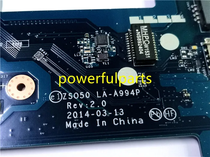 100% новая Рабочая материнская плата для ноутбука hp pavilion 15 r 15T R 788289 501 601 001 ZS050 LA A994P
