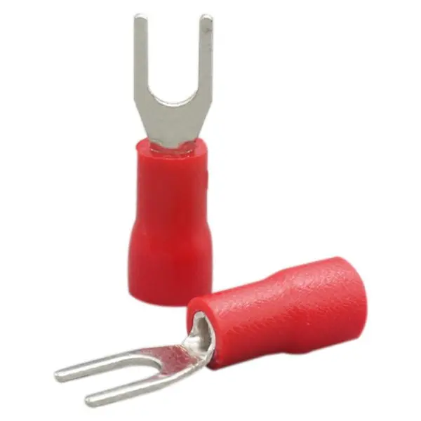 Useful 1000pcs SV1.25-3.2 Cold-pressed terminal fork U-type Y-type Cold-pressing 0.5 Thickness SV1-3 | Обустройство дома