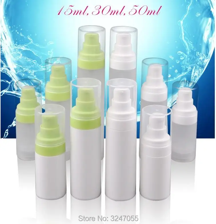 

15ML 30ML 50ML 40pcs/lot Plastic Empty Essnece Refillable Bottle, Cosmetic Foundation Storage Container, Lotion/Emulsion Package