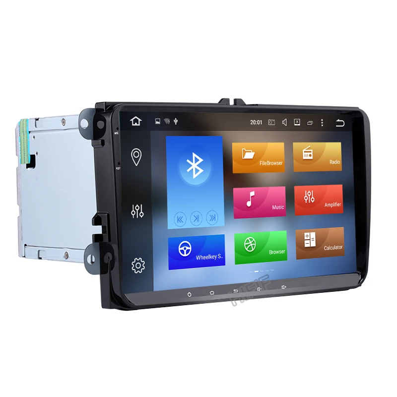 PX5 IPS DSP 4G Android 10 2 DIN Автомобильный GPS плеер для сиденья Altea Фольксваген Толедо Гольф