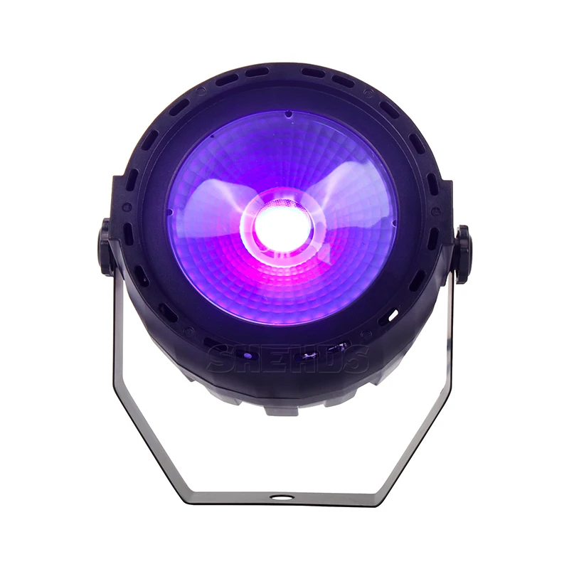 Светодиодный Par COB 30 Вт фиолетовый DMX512 сценический эффект Освещение хорошо для DJ диско для домашней вечеринки на день рождения ночной клуб и свадебное украшение