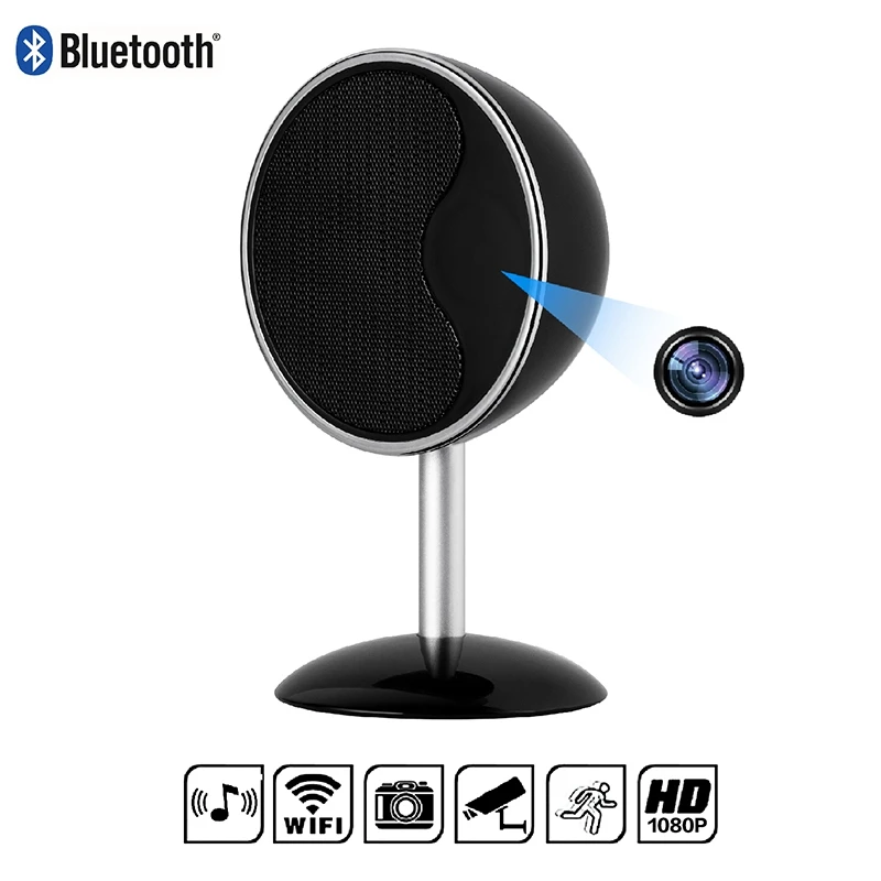 Full HD 1080 P WiFi камера Bluetooth динамик ночное видение приложение дистанционного мини