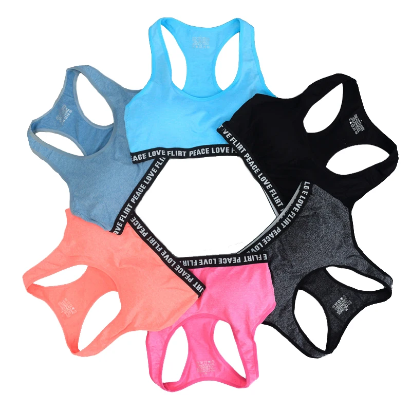 

AfroditaUme Women Crop Tops Cotton Tank top Bralette Padded Fitness Bra Vest