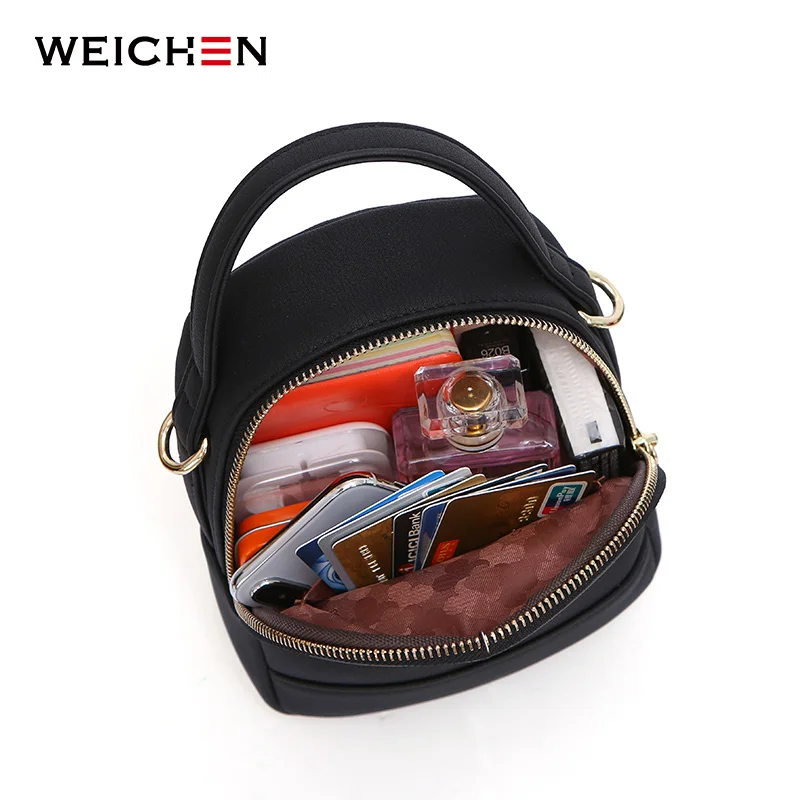 Женский мини рюкзак Weichen из мягкой искусственной кожи на молнии|Женские рюкзаки| |