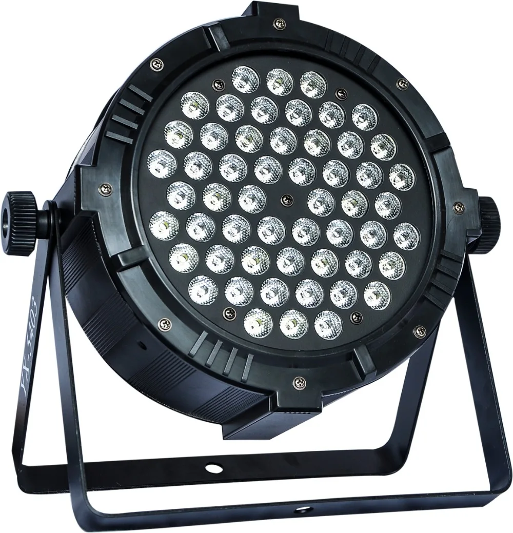 54x3W алюминиевый Тонкий театральный сценический свет с dmx512 LED плоский Par DJ Led Луч