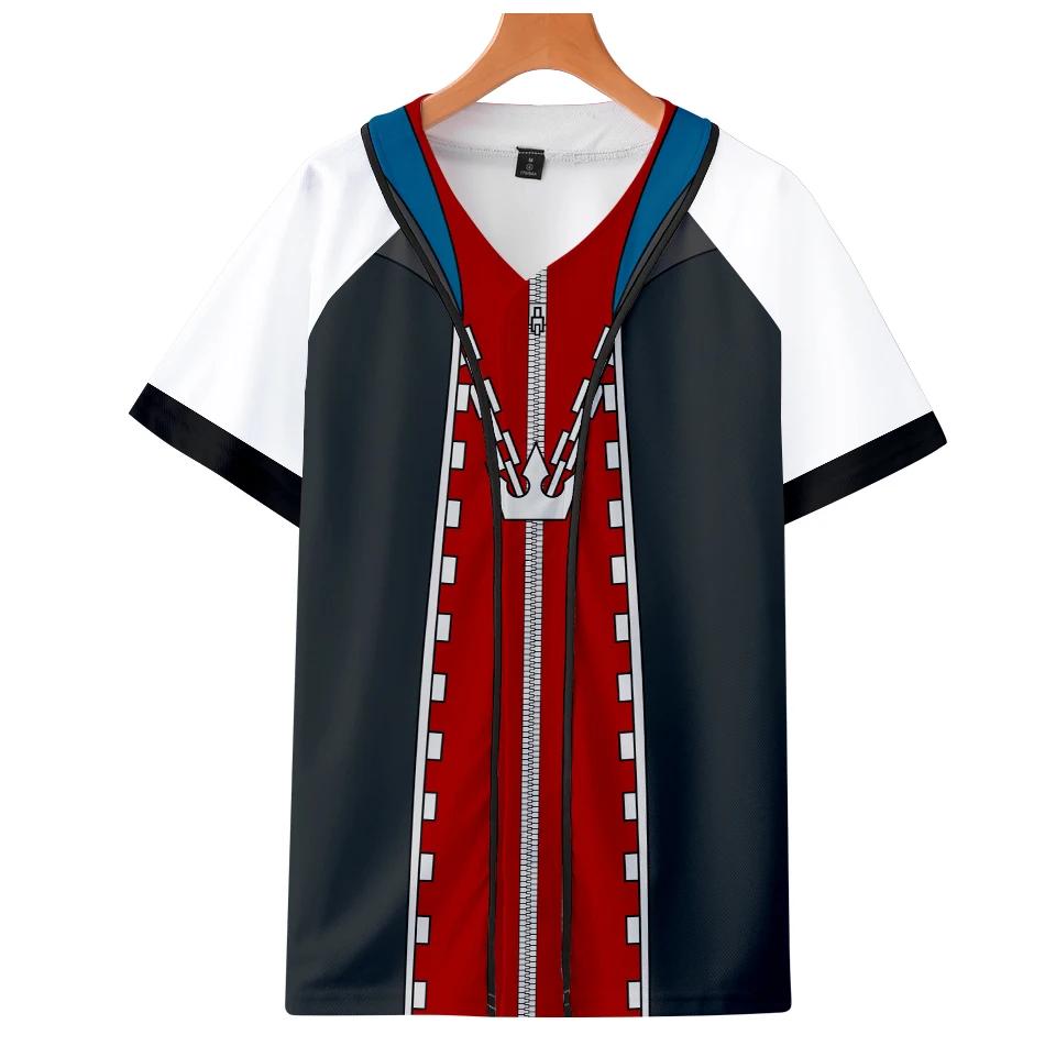 Новинка 2019 популярная нижняя рубашка kingdom hearts 3 cos унисекс осенняя бейсбольная с