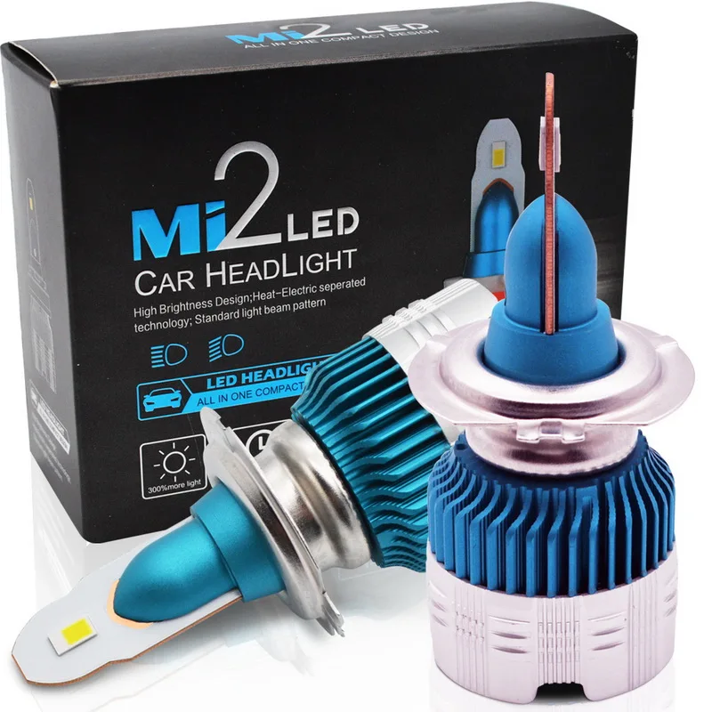 Автомобильные фары Safego H7 LED H4 светодиодный H11 H8 H9 26W 3000LM 6000K 12V автомобильные COB