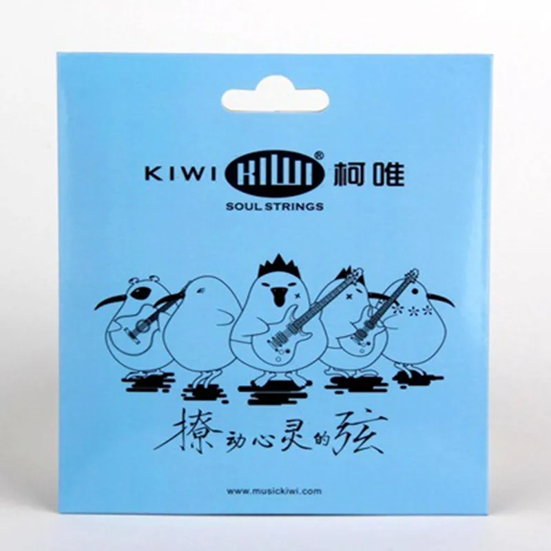 

Kiwi Acoustic Guitar Strings Set 75 Copper 010 011 012 Folk Strings For Acoustic Guitar Beginner