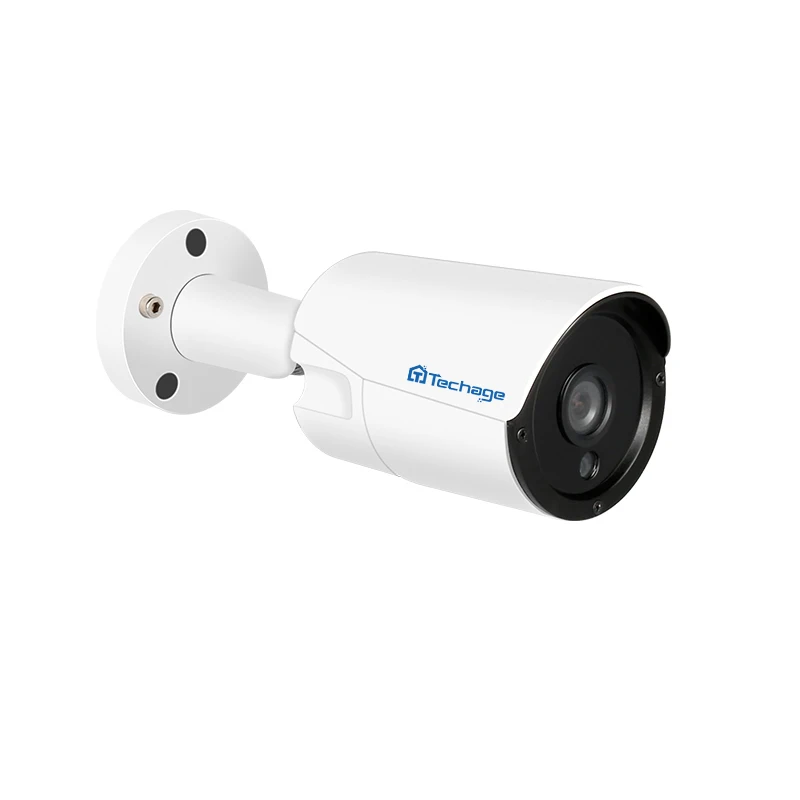 Techage 1080 p 2mp 48 V POE Камера сети охранного видеонаблюдения для домашнего P2P фильтр