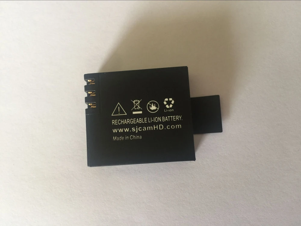 1pc sjcam Battery 3.7V 900mAh Lithium rechargeable bateria With Dual Charger For SJ 4000 SJ4000 SJ5000 SJ6000 SJ7000 eken h9 | Электроника