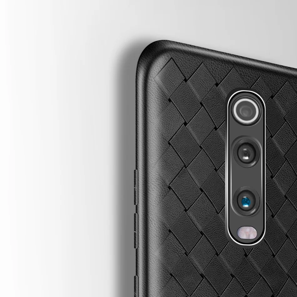 Роскошный ткачества чехол для Xiaomi Mi 9 T Мягкий Силиконовый ТПУ телефона Redmi K20 Pro K 20