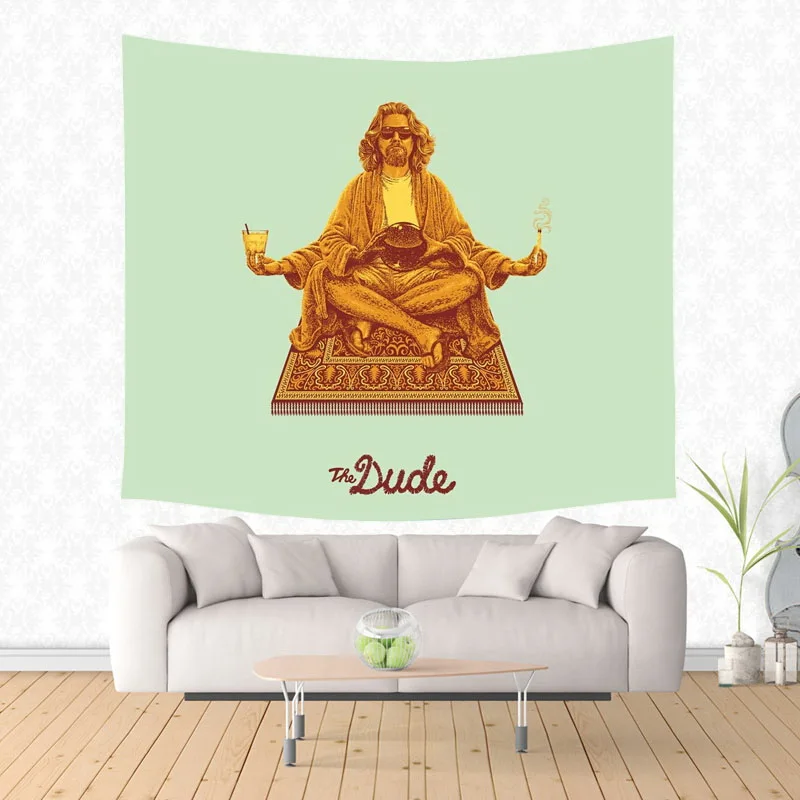 Большие гобелен Лебовски хиппи домашние декоративные настенные гобелены