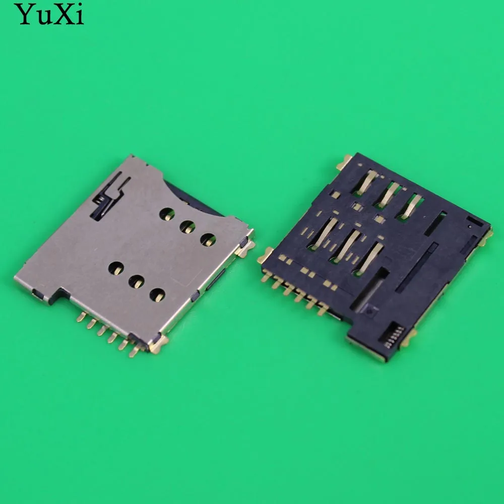 YuXi 6-контактный разъем для микро sim карты замена слота | Мобильные телефоны и