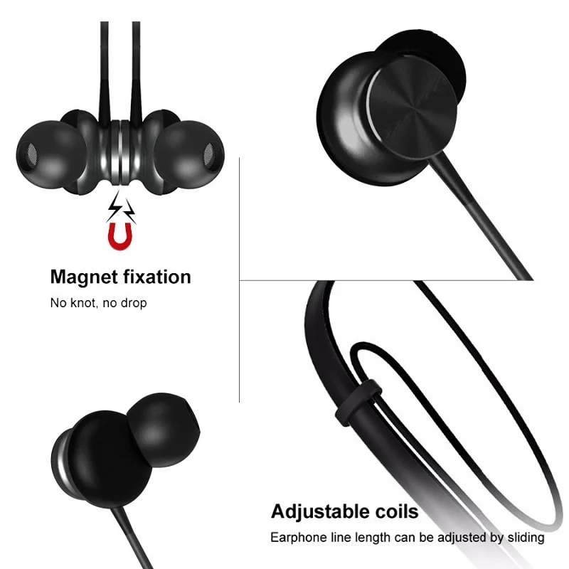 MFLT Беспроводная Спортивная гарнитура Bluetooth наушники шейные фитнес музыкальные