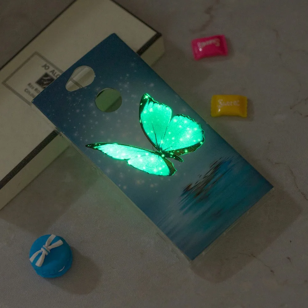 Luminous Case for coque Sony Xperia XA2 Dual Silicone Cover / L2 |